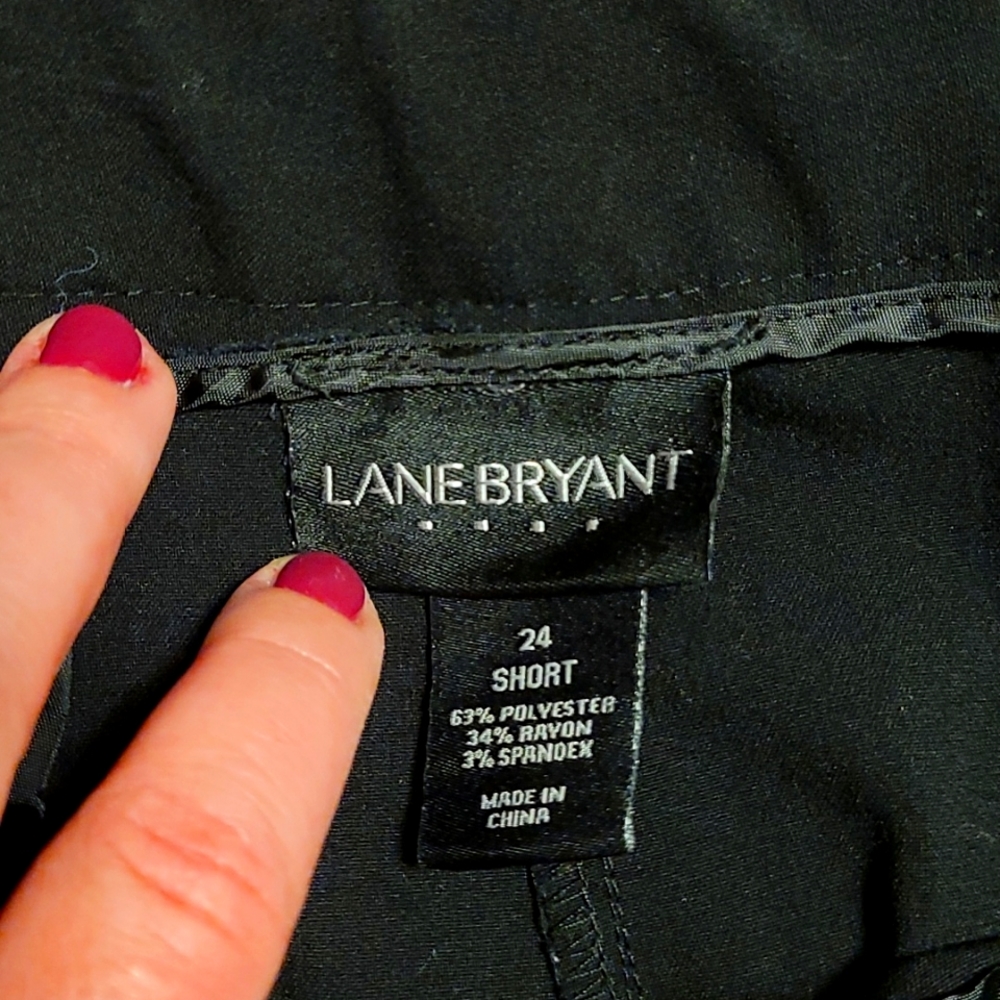 Lane Bryant black dress pant